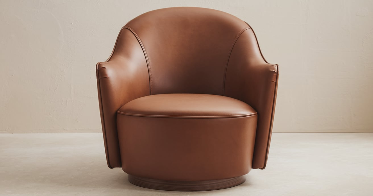 Lark Manor Anneluise Faux Leather Armchair