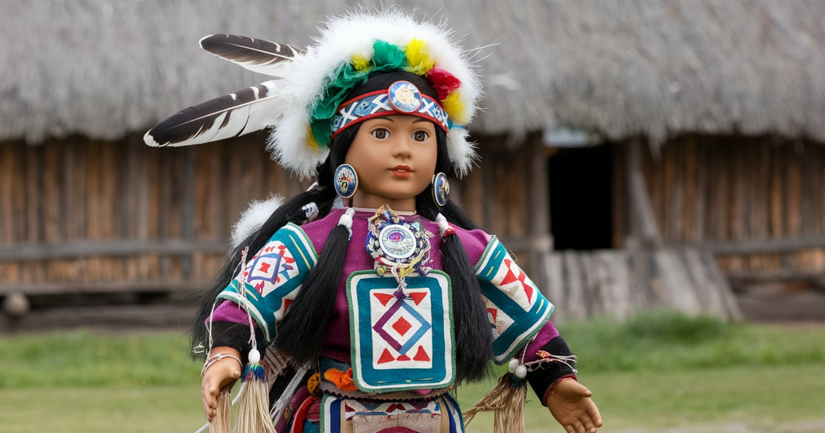 Traditional American Clothing and Regalia Dolls