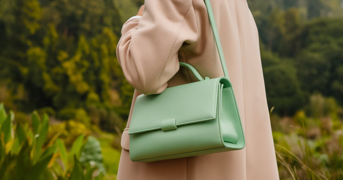 How to Wear a Mint Purse